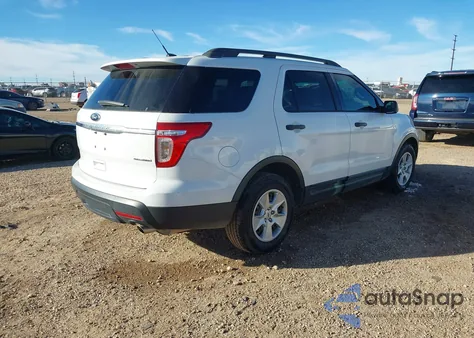 2013 Ford Explorer z USA, uszkodzony, nr VIN 1FM5K7B8XDGA92979